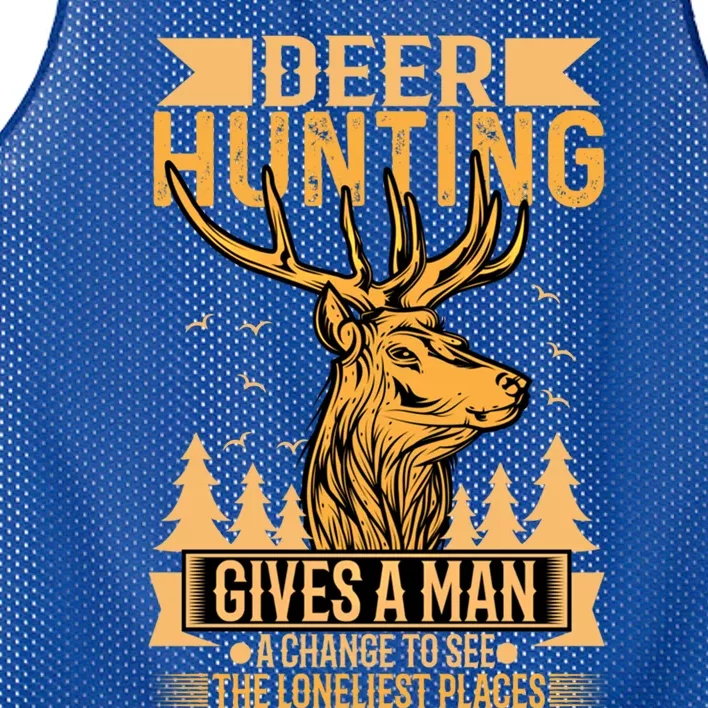 Deer Hunting Hunting Gift Mesh Reversible Basketball Jersey Tank