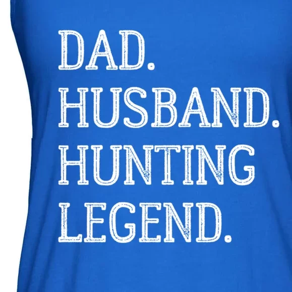 Dad Husband Hunting Legend Vintage Hunting Dad Gift Ladies Essential Flowy Tank