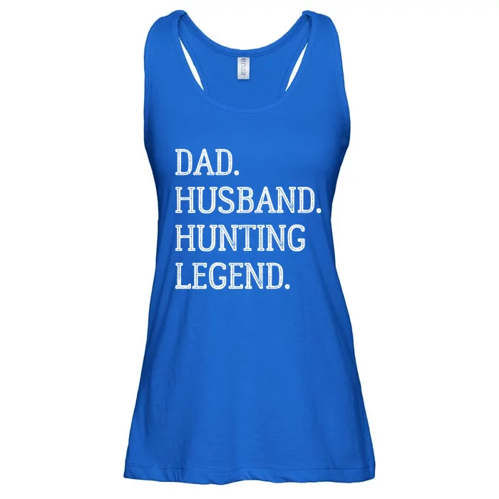 Dad Husband Hunting Legend Vintage Hunting Dad Gift Ladies Essential Flowy Tank