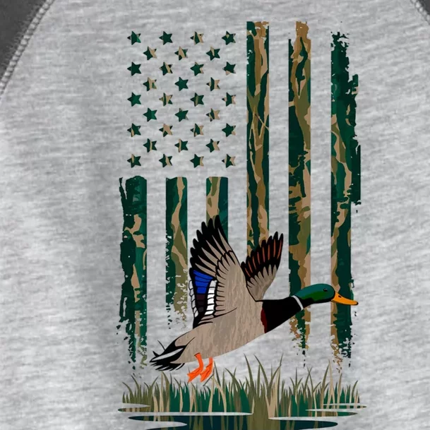 Duck Hunting Hoodie Camo Usa Flag Country Hoodies Waterfowl Toddler Fine Jersey T-Shirt