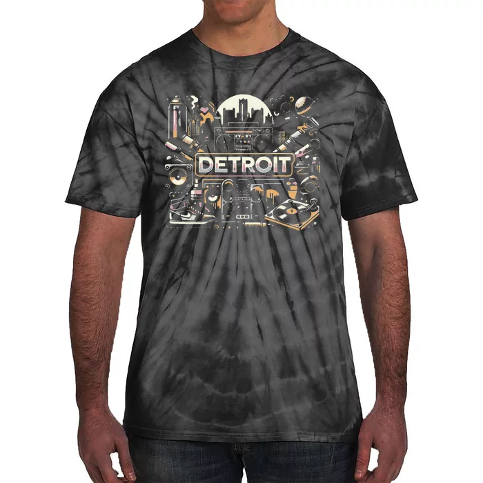 Detroit Hip Hop Tie-Dye T-Shirt