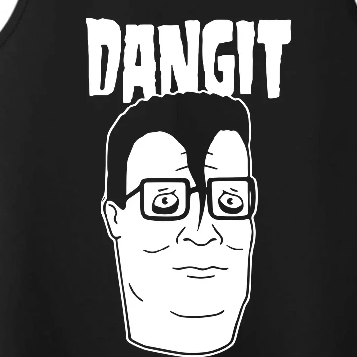 Dangit Hank Hill Performance Tank