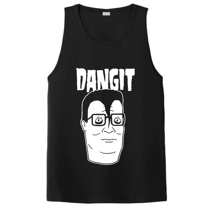 Dangit Hank Hill Performance Tank