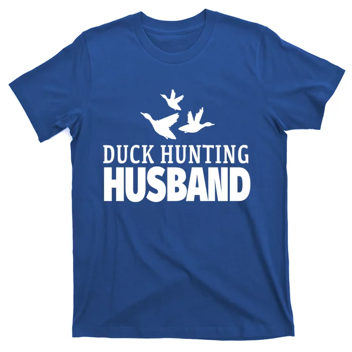 Duck Hunting Husband Flying Ducks Gift T-Shirt