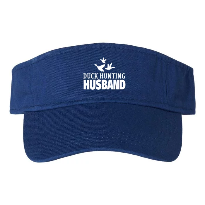 Duck Hunting Husband Flying Ducks Gift Valucap Bio-Washed Visor