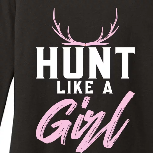 Deer Hunting Hunt Like A Gift Womens CVC Long Sleeve Shirt