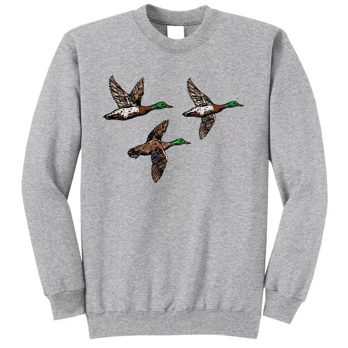 Duck Hunting Hunter Tall Sweatshirt