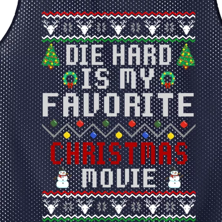 Die Hard Is A Christmas Movie Classic Mesh Reversible Basketball Jersey Tank