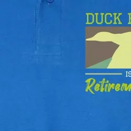 Duck Hunter Is My Retiret Plan Hunting Fishing Gift Softstyle Adult Sport Polo