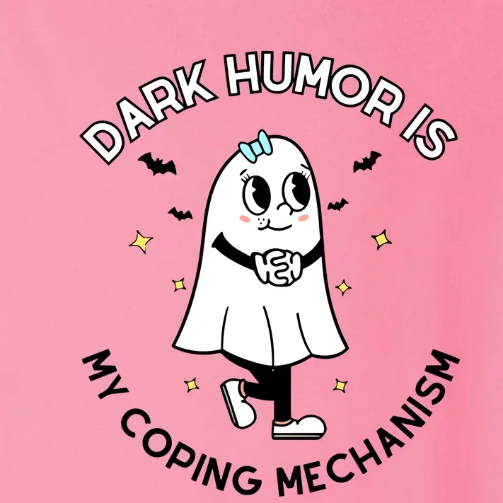 Dark Humor Is My Coping Mechanism Toddler Long Sleeve Shirt