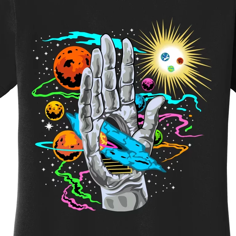 Divine Hand In Space Women's T-Shirt