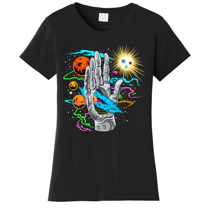 Divine Hand In Space Women's T-Shirt