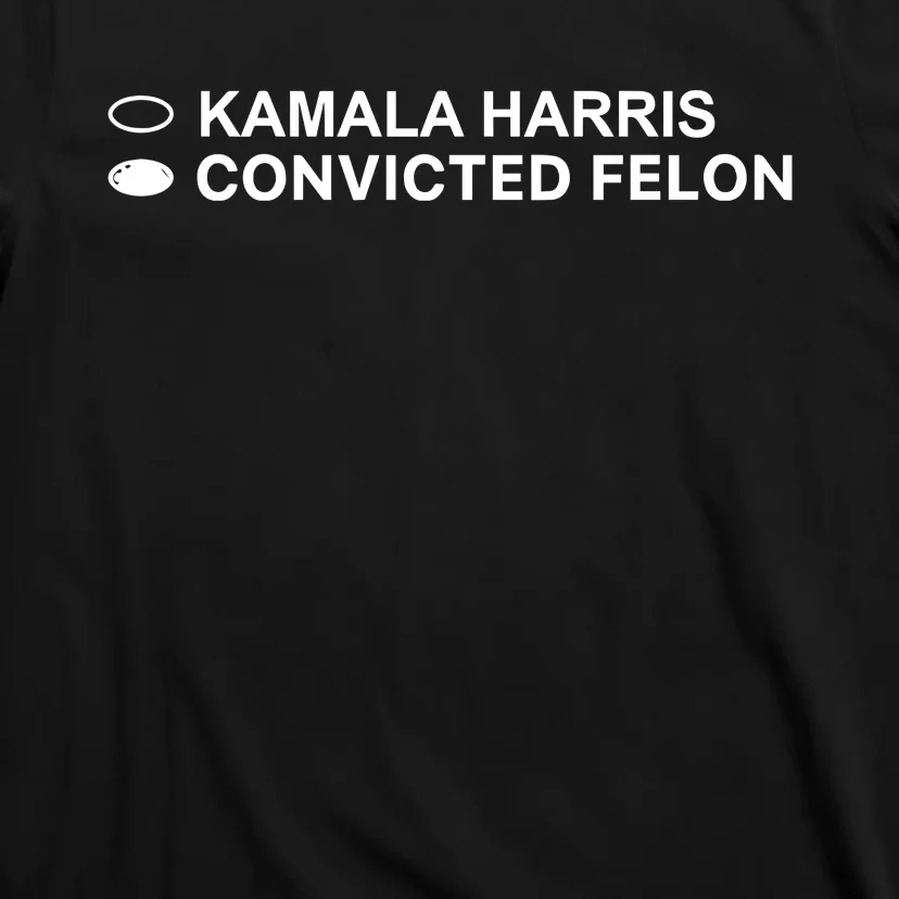 David Harris Jr Wearing Kamala Harris Convicted Felon T-Shirt