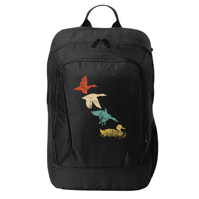 Duck Hunting Lover Retro Style Great Gift City Backpack