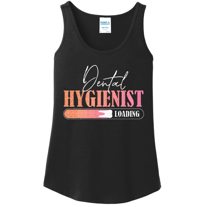 Dental Hygienist Loading Future RDH For Dentists Ladies Essential Tank