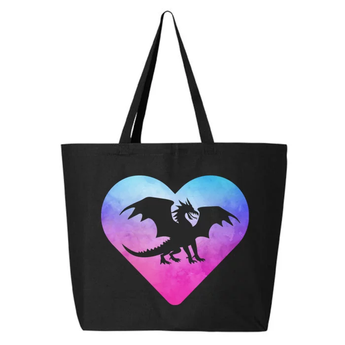 Dragon Heart Love Fantasy 25L Jumbo Tote