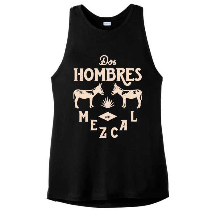 Dos Hombres Mezcal Orange Ladies Tri-Blend Wicking Tank