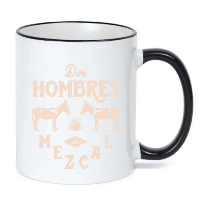 Dos Hombres Mezcal Orange Black Color Changing Mug