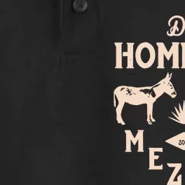 Dos Hombres Mezcal Orange Dry Zone Grid Performance Polo