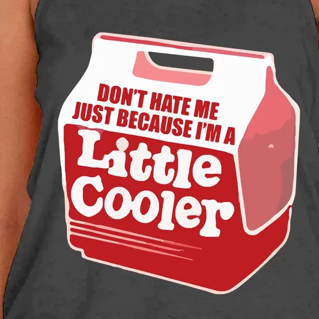 Don&39;T Hate Me Just Because I&39;M A Little Cooler Women's Knotted Racerback Tank