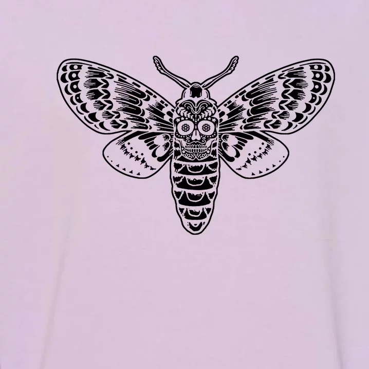 Death Head Moth Garment-Dyed Sweatshirt