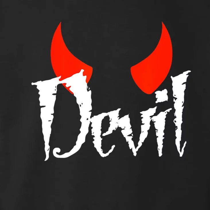 Devil Halloween Matching Couple Girlfriend Toddler Hoodie