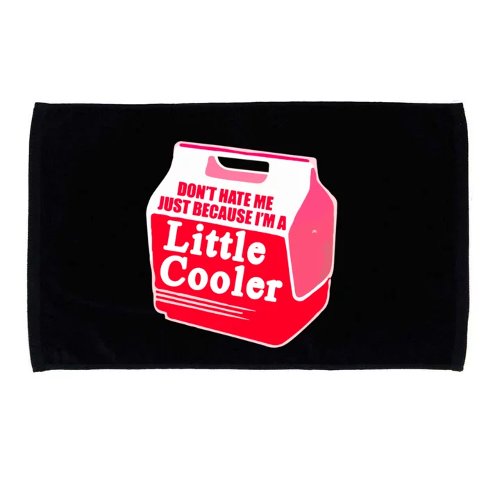 Don't Hate Me Because I'm A Little Cooler Microfiber Hand Towel