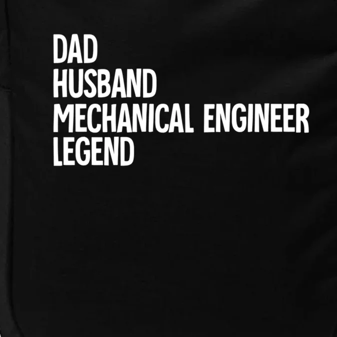 Dad Husband Mechanical Engineer Gift Impact Tech Backpack