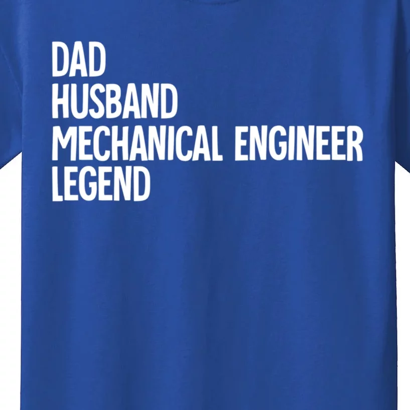 Dad Husband Mechanical Engineer Gift Kids T-Shirt