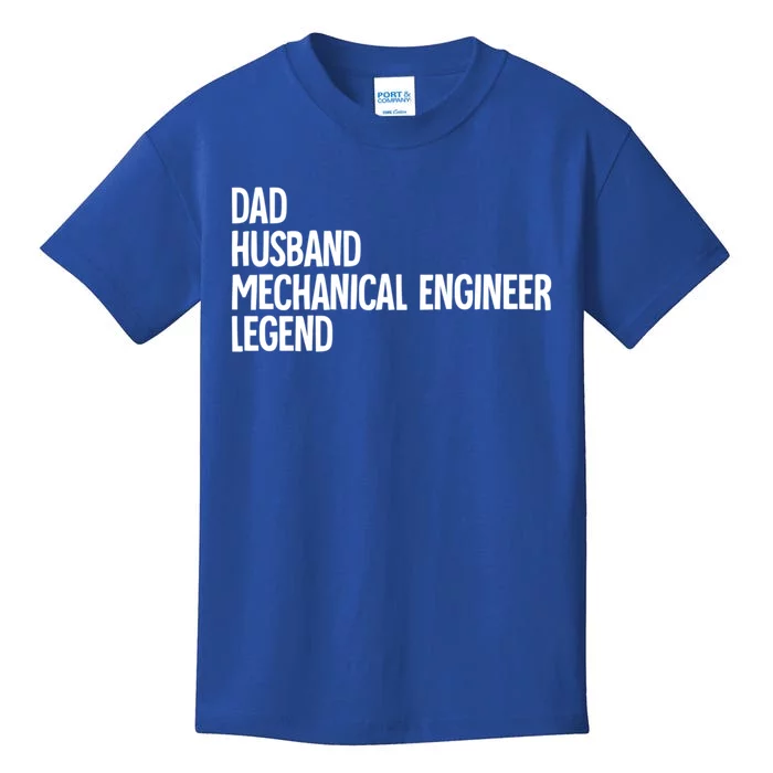 Dad Husband Mechanical Engineer Gift Kids T-Shirt