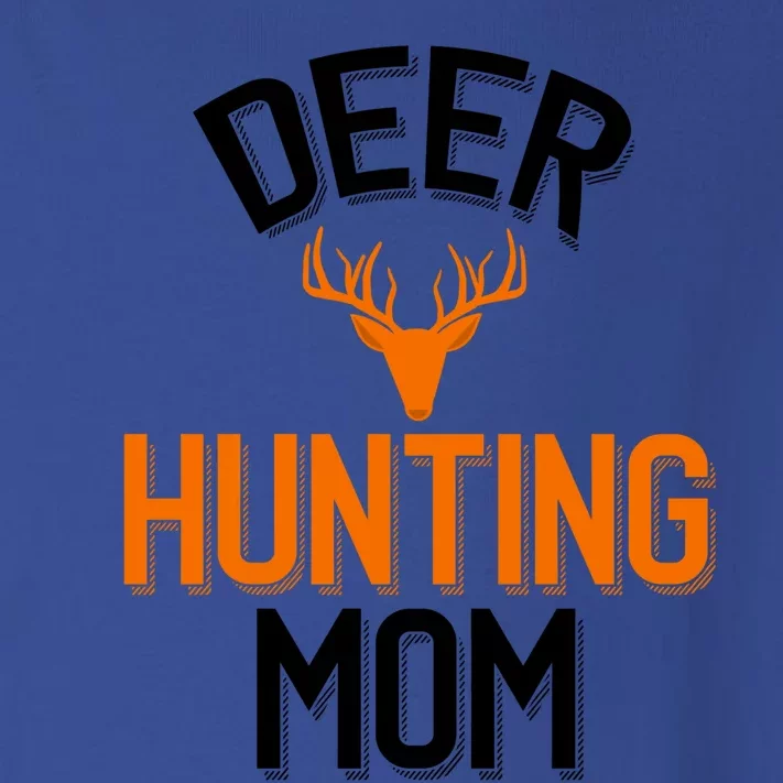 Deer Hunting Mom Cool Hunting Parent Funny Gift Toddler Long Sleeve Shirt