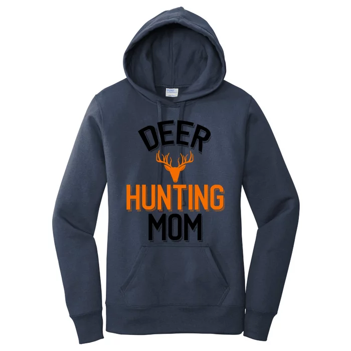 Deer Hunting Mom Cool Hunting Parent Funny Gift Women's Pullover Hoodie