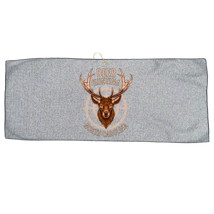 Deer Hunting North Carolina American Outdoor Nature Wildlife Cute Gift Large Microfiber Waffle Golf Towel