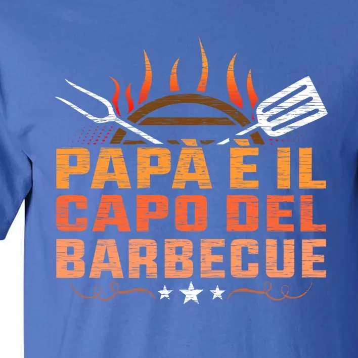 Dad Head Of The Barbecue Grill Father Bbq Cute Gift Tall T-Shirt