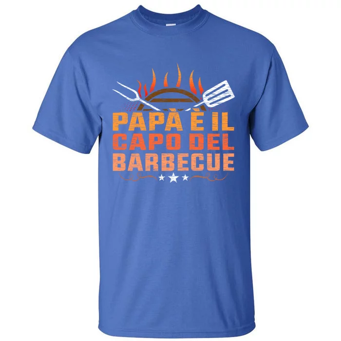 Dad Head Of The Barbecue Grill Father Bbq Cute Gift Tall T-Shirt