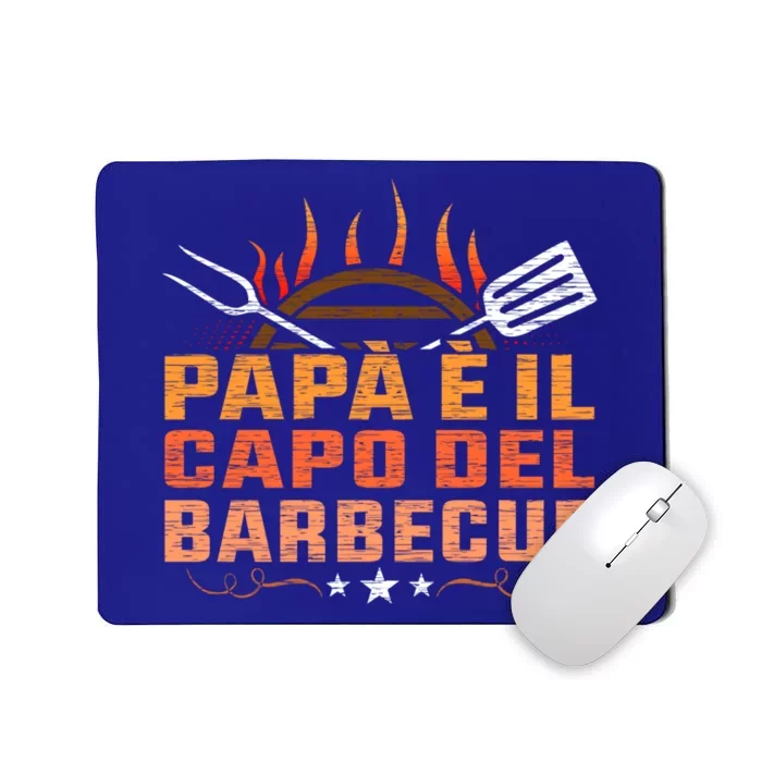 Dad Head Of The Barbecue Grill Father Bbq Cute Gift Mousepad