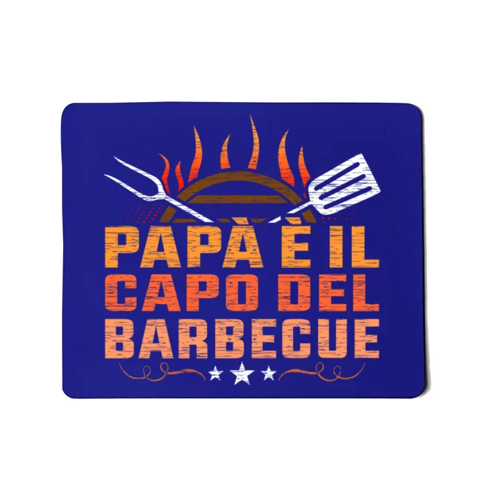 Dad Head Of The Barbecue Grill Father Bbq Cute Gift Mousepad