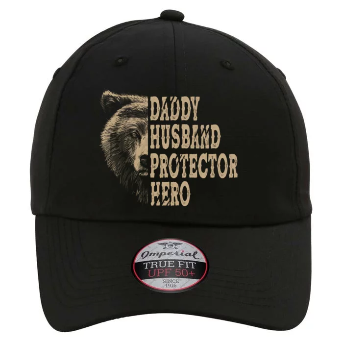 Daddy Husband Protector Hero Cool Father Dad Tee Gift The Original Performance Cap