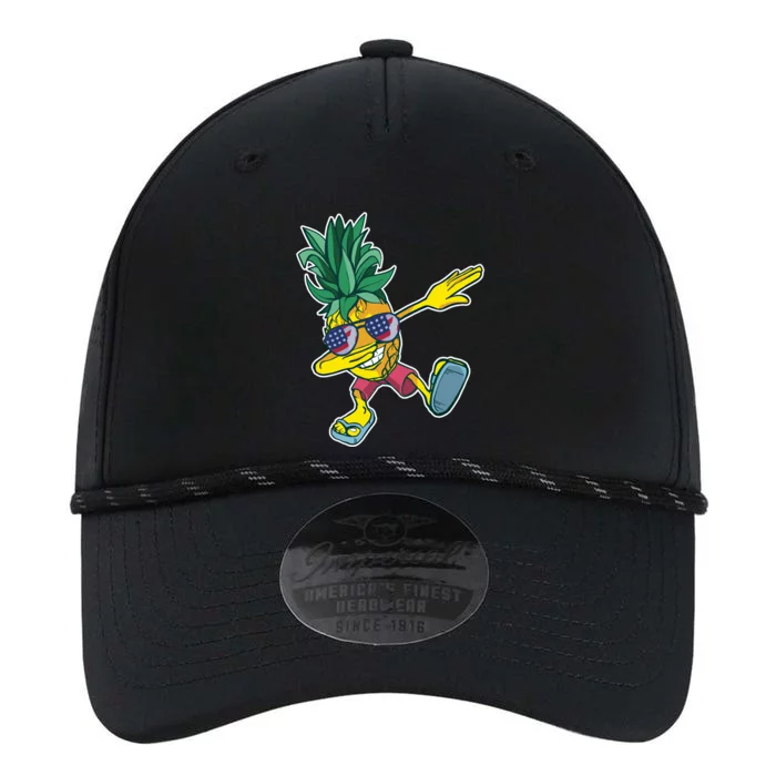 Dabbing Hawaiian Pineapple 4th Of July Sunglasses Gift Performance The Dyno Cap