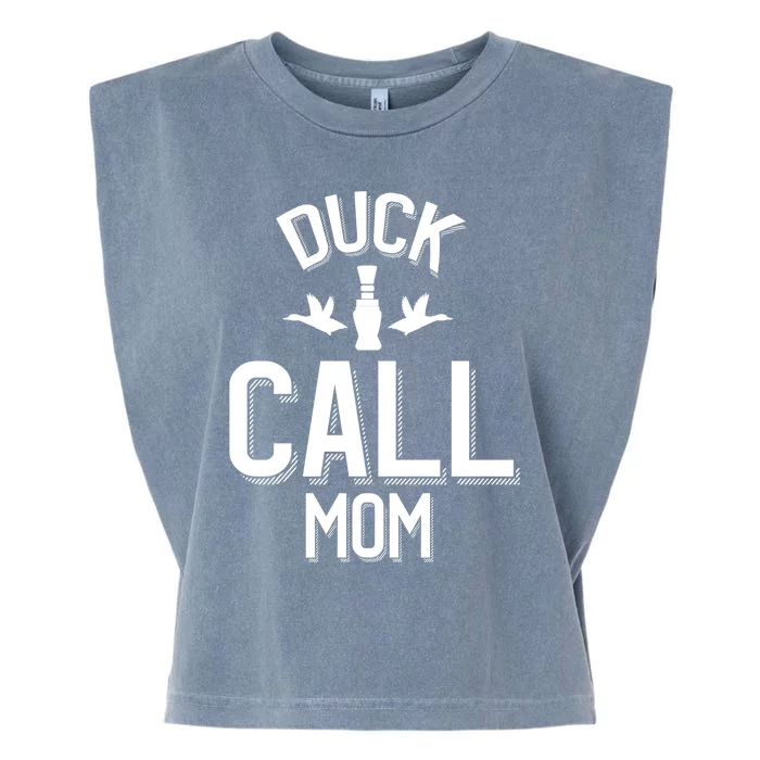 Duck Hunting Parent Duck Call Mom Gift Garment-Dyed Women's Muscle Tee