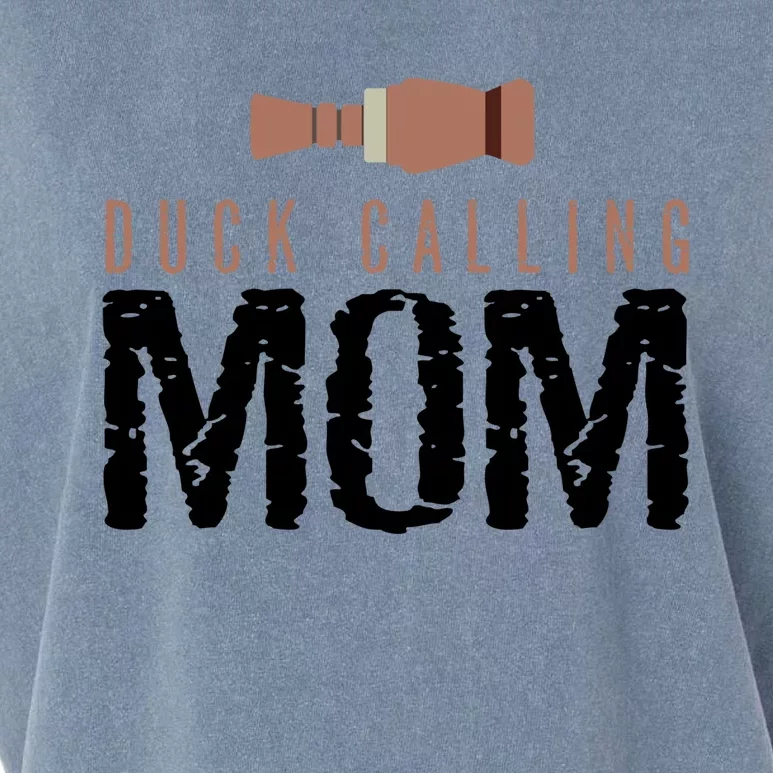 Duck Hunting Parent Duck Calling Mom Gift Garment-Dyed Women's Muscle Tee