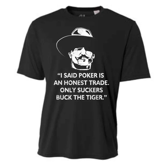 Doc Holliday Quotes Poker's An Honest Trade Cooling Performance Crew T-Shirt