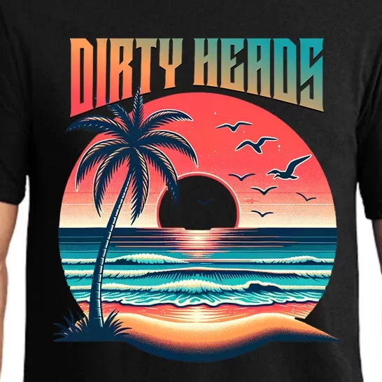 Dirty Heads Retro Beach Pajama Set