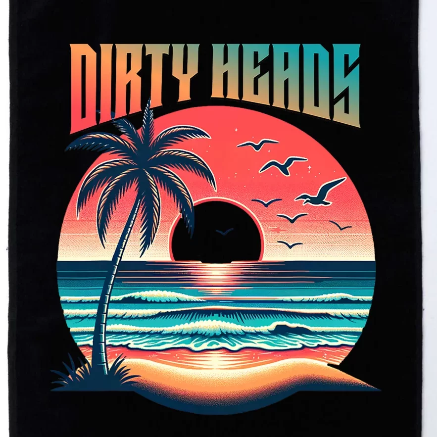 Dirty Heads Retro Beach Platinum Collection Golf Towel