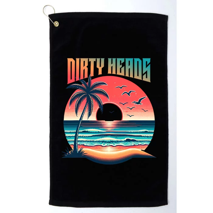 Dirty Heads Retro Beach Platinum Collection Golf Towel