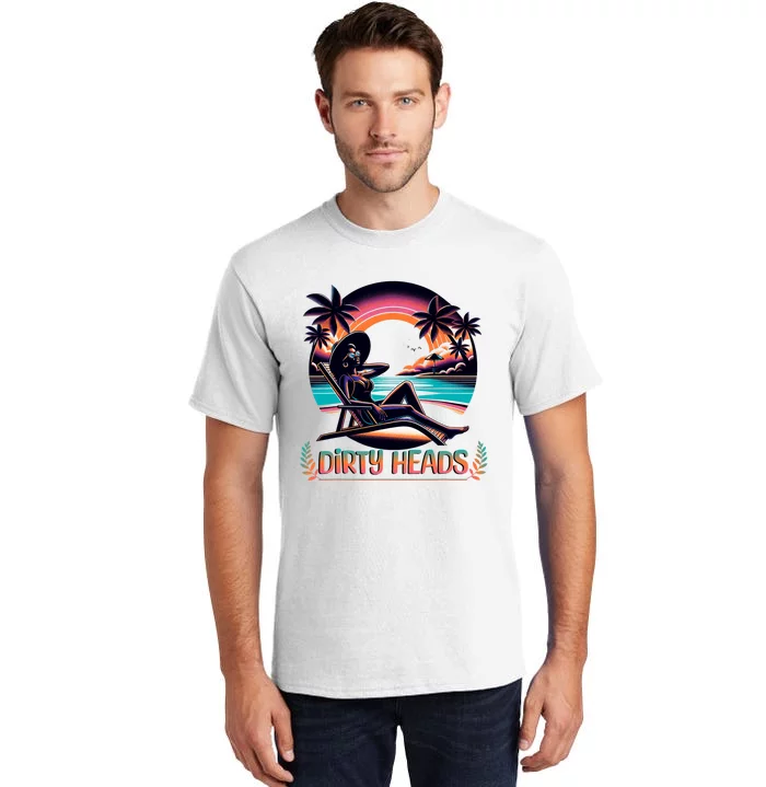 Dirty Heads Retro Beach Tall T-Shirt