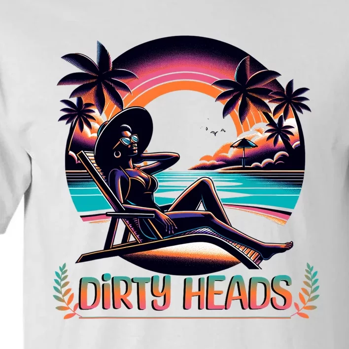 Dirty Heads Retro Beach Tall T-Shirt