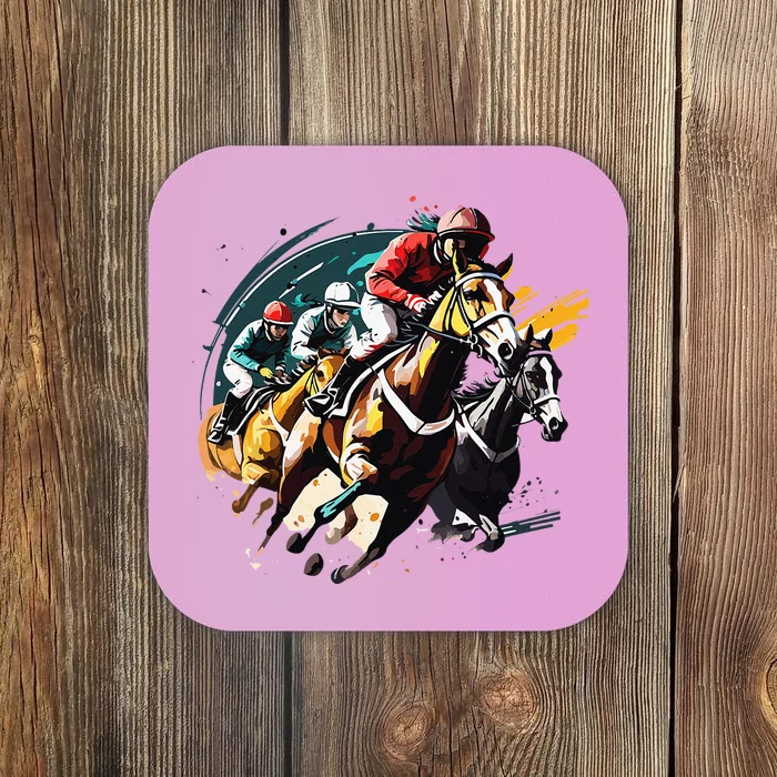 Derby Horse Racing Race Owner Horse Racing Gambling Coaster