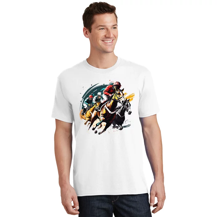 Derby Horse Racing Race Owner Horse Racing Gambling T-Shirt