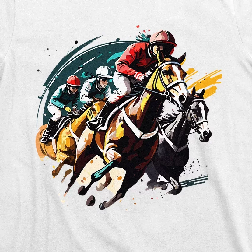 Derby Horse Racing Race Owner Horse Racing Gambling T-Shirt